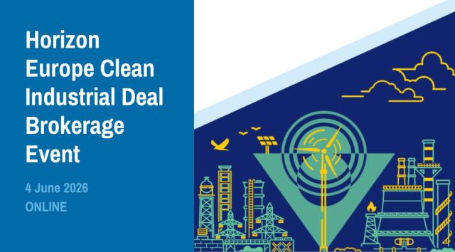 Horizon Europe Clean Industrial Deal Brokerage Event