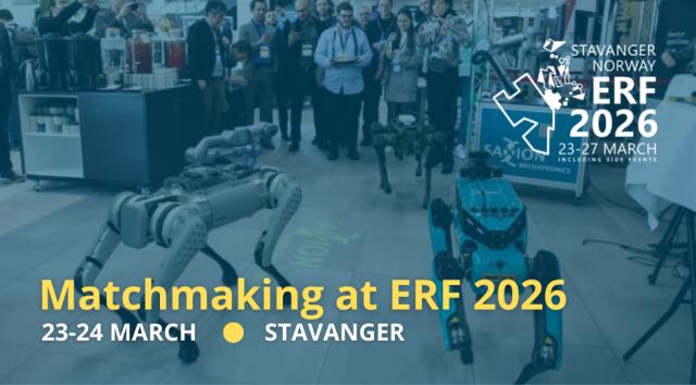 Matchmaking at European Robotics Forum 2026