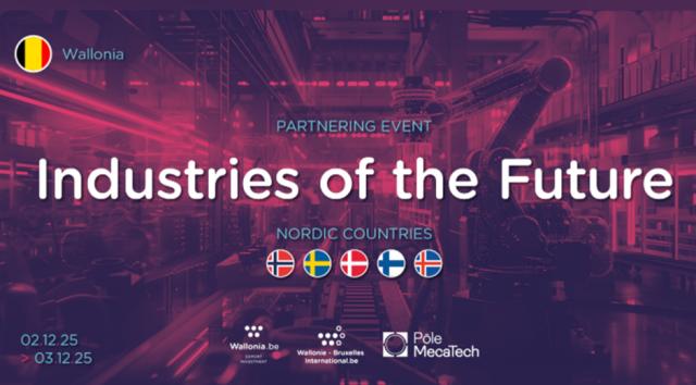 Industries of the Future - Nordics in Wallonia, Belgium