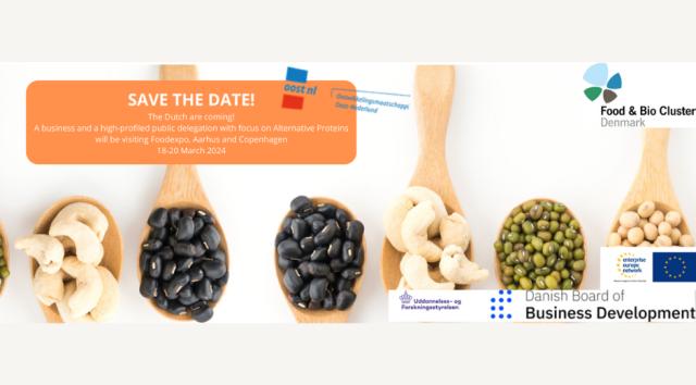 SAVE THE DATE: Meet Dutch producers of alternative proteins